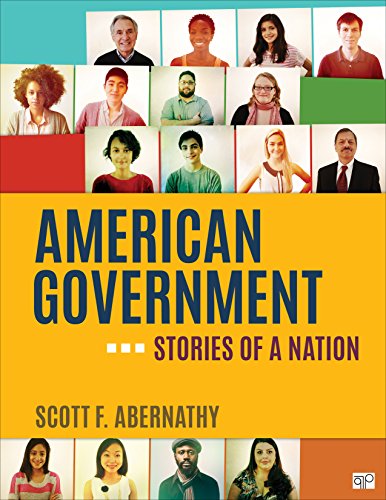 Beispielbild fr American Government Stories of a Nation zum Verkauf von TextbookRush