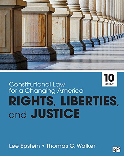 Stock image for Constitutional Law for a Changing America: Rights, Liberties, and Justice for sale by HPB-Red