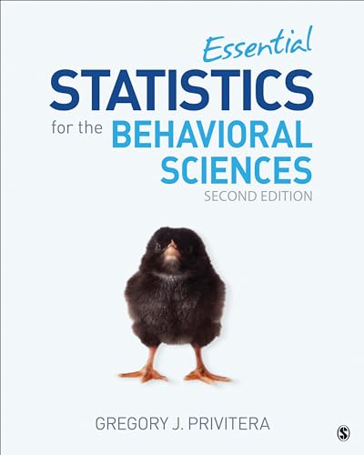 Stock image for Essential Statistics for the Behavioral Sciences for sale by HPB-Red