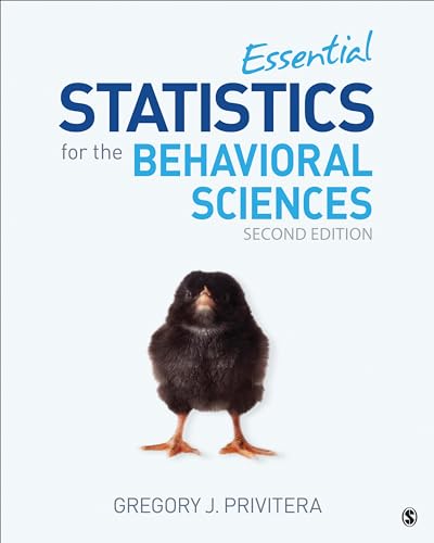 9781506386300: Essential Statistics for the Behavioral Sciences