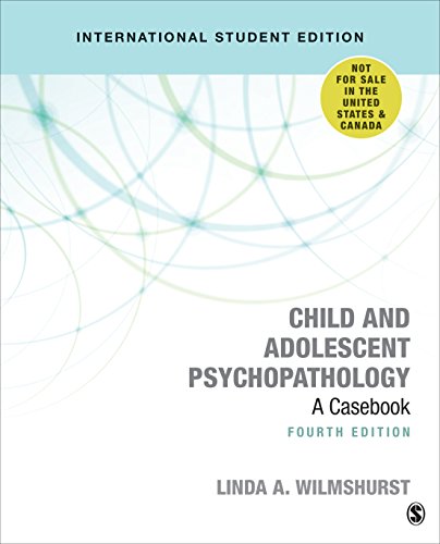 Stock image for Child and Adolescent Psychopathology A Casebook for sale by PBShop.store UK