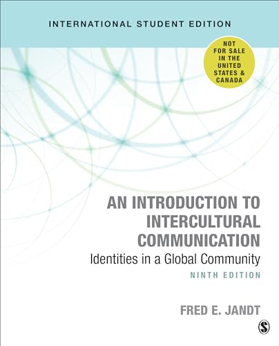 Stock image for An Introduction to Intercultural Communication: Identities in a Global Community for sale by Goldbridge Trading