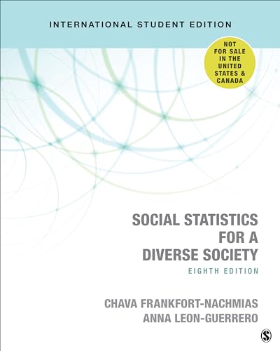 Beispielbild fr Social Statistics for a Diverse Society zum Verkauf von Blackwell's
