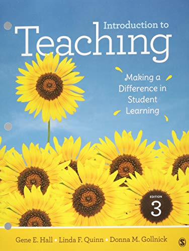 Beispielbild fr Introduction to Teaching: Making a Difference in Student Learning zum Verkauf von booksdeck