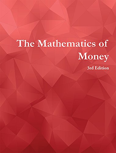 Stock image for The Mathematics of Money for sale by BooksRun