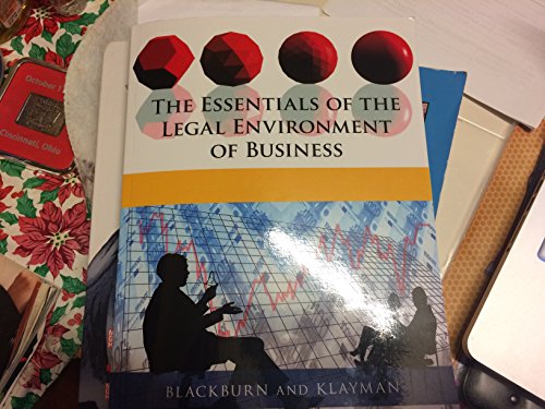 Stock image for The Essentials of the Legal Environment of Business 9781506695921 for sale by Better World Books