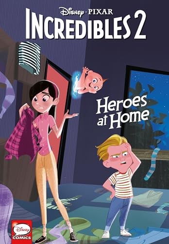 Beispielbild fr DisneyPIXAR The Incredibles 2: Heroes at Home (Younger Readers Graphic Novel) zum Verkauf von Goodwill