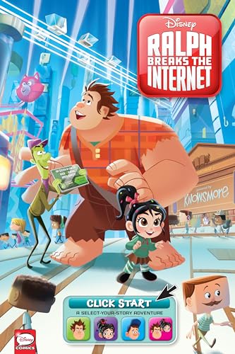 Stock image for Disney Ralph Breaks the Internet: Click Start-- Select-Your-Story Adventure (Graphic Novel) for sale by Better World Books: West