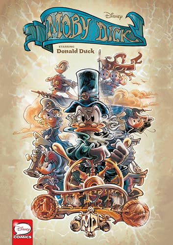 Beispielbild fr Disney Moby Dick, starring Donald Duck (Graphic Novel) zum Verkauf von BookShop4U