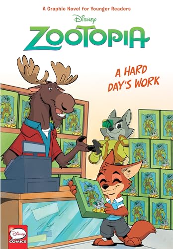 Stock image for Disney Zootopia: Hard Day's Work (Younger Readers Graphic Novel) for sale by HPB Inc.