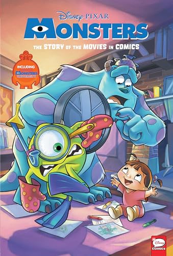 Stock image for Disney/Pixar Monsters Inc. and Monsters University: The Story of the Movies in Comics for sale by ThriftBooks-Dallas