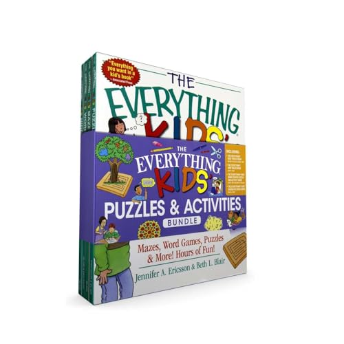 Stock image for The Everything Kids' Puzzles & Activities Bundle: The Everything Kids' Puzzle Book; The Everything Kids' Mazes Book; The Everything Kids' Word . Pictures Book (Everything Kids Series) for sale by Book Deals