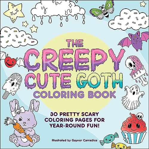 Beispielbild fr The Creepy Cute Goth Coloring Book: 30 Pretty Scary Coloring Pages for Year-Round Fun! (Creepy Cute Gift Series) zum Verkauf von Monster Bookshop