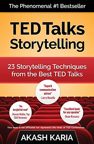 Imagen de archivo de TED Talks Storytelling: 23 Storytelling Techniques from the Best TED Talks a la venta por SecondSale