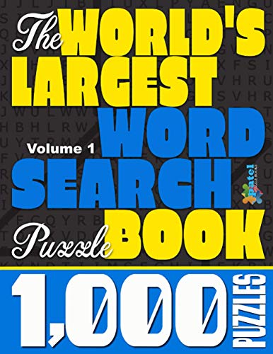 Stock image for The World's Largest Word Search Puzzle Book: 1,000 Puzzles (Vol. 1) for sale by SecondSale