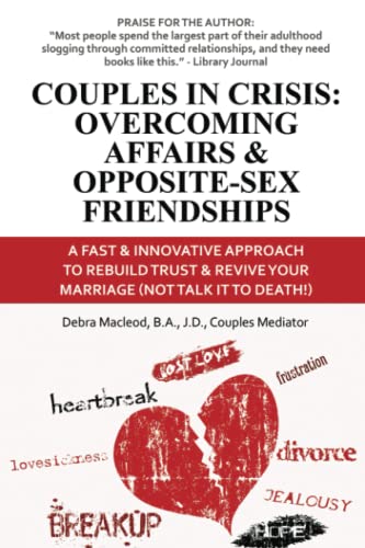 Stock image for Couples in Crisis: Overcoming Affairs Opposite-Sex Friendships: A Fast Innovative Approach to Rebuild Trust Revive Your Marriage (Not Talk It To Death) (Marriage Sos) for sale by Zoom Books Company