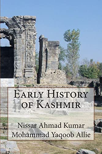 Beispielbild fr Early History of Kashmir zum Verkauf von Better World Books
