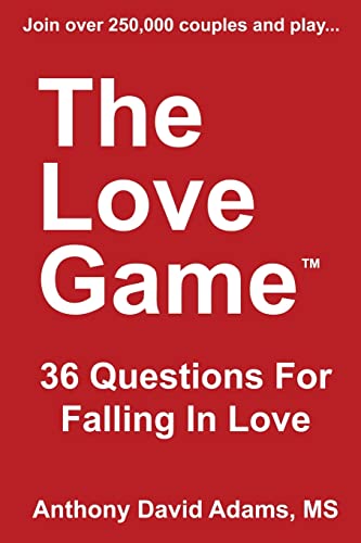 Beispielbild fr The Love Game: 36 Questions For Falling in Love (The 36 Questions Series from The Love Game) zum Verkauf von WorldofBooks