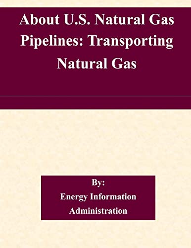 Imagen de archivo de About U.S. Natural Gas Pipelines: Transporting Natural Gas a la venta por THE SAINT BOOKSTORE