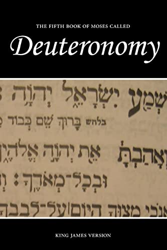 Stock image for KJV Deuteronomy for sale by Revaluation Books