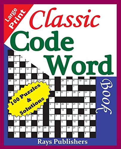 9781507721537: Classic Code Word Book (100 fun puzzles for great hours of entertainment): Volume 1