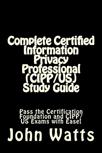 9781507781036 Complete Certified Information Privacy