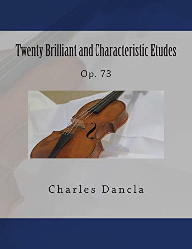 9781507835104: Twenty Brilliant and Characteristic Etudes: Op. 73
