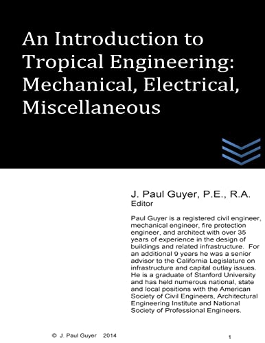 9781507893357: An Introduction to Tropical Engineering: Mechanical, Electrical, Miscellaneous
