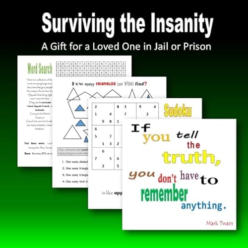 Stock image for Surviving the Insanity : A Gift for a Loved One in Jail or Prison for sale by Better World Books