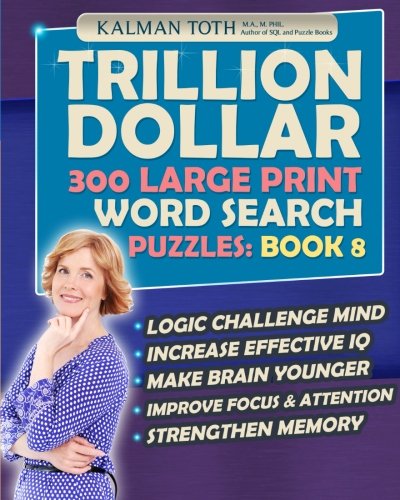 9781508415268: Trillion Dollar Word Search Puzzles: Powerful IQ Booster
