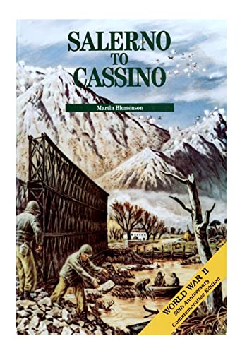 Beispielbild fr Salerno to Cassino: The Mediterranean Theater of Operations (United States Army in World War II) zum Verkauf von Irish Booksellers