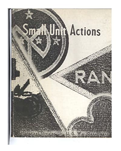 Beispielbild fr Small Unit Actions zum Verkauf von ThriftBooks-Atlanta