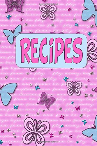 9781508462132: Recipes: A Blank Recipe Book To Write Your Own Recipes In
