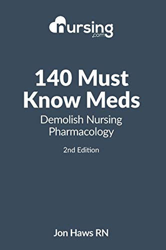 9781508528166: 140 Must Know Meds: Demolish Nursing Pharmacology