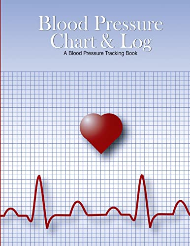9781508545347: Blood Pressure Chart & Log: A Blood Pressure Tracking Book (8.5