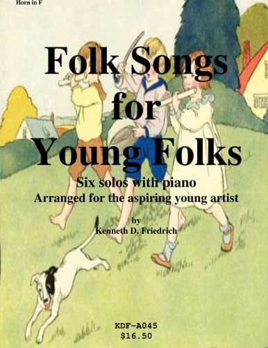 9781508572312: Folk Songs for Young Folks - horn and piano