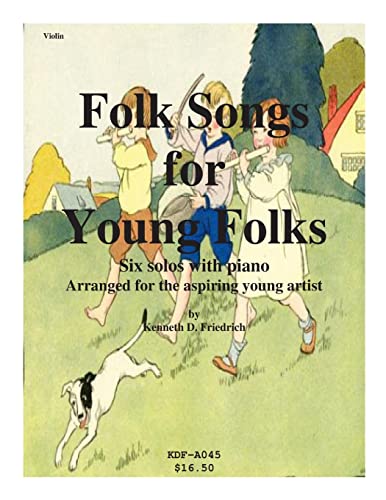 Beispielbild fr Folk Songs for Young Folks - violin and piano zum Verkauf von Lucky's Textbooks