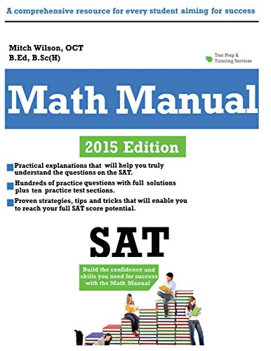 9781508585206: Math Manual 2015: A comprehensive guide to SAT Math