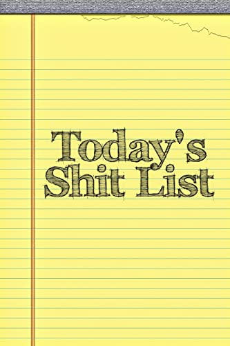 9781508893677: Today's Shit List: Funny Office Gifts for Boss