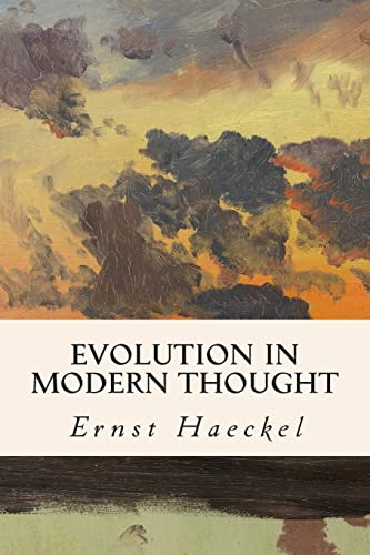 9781508894407: Evolution in Modern Thought
