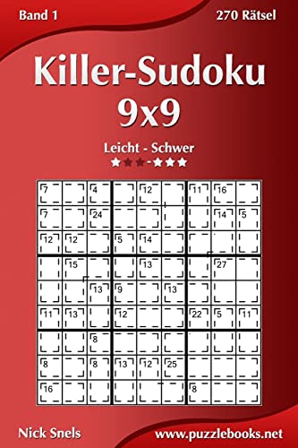 9781508995944: Killer-Sudoku 9x9 - Schwer - Band 4 - 270 Rtsel: Volume 4