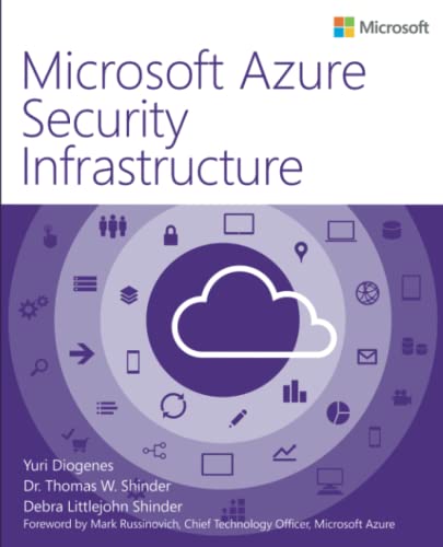 9781509303571: Microsoft Azure Security Infrastructure (IT Best Practices - Microsoft Press)