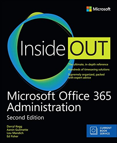 Imagen de archivo de Microsoft Office 365 Administration Inside Out (Includes Current Book Service) (2nd Edition) a la venta por SecondSale