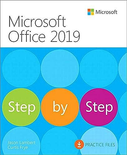 Beispielbild fr Microsoft Office 2019 Step by Step zum Verkauf von Textbooks_Source