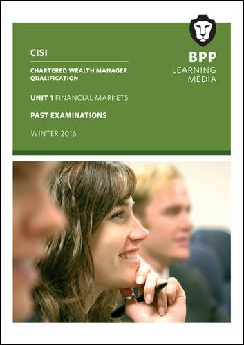 9781509705115: CISI Masters Wealth Management Unit 1 Winter 2016: Practice Examinations