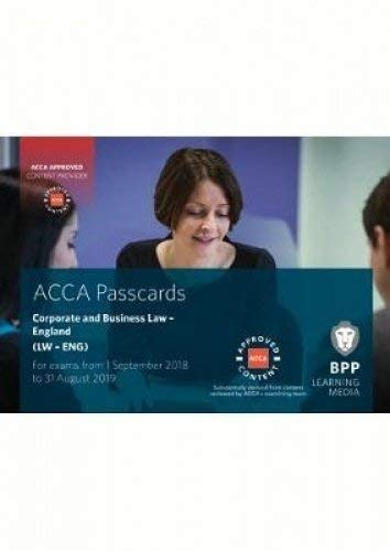 Beispielbild fr ACCA Corporate and Business Law (English) : Passcards zum Verkauf von Buchpark