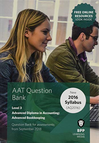 Beispielbild fr AAT Advanced Bookkeeping: Question Bank zum Verkauf von WorldofBooks