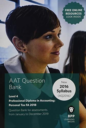 Stock image for AAT Personal Tax FA2018: Question Bank for sale by WorldofBooks