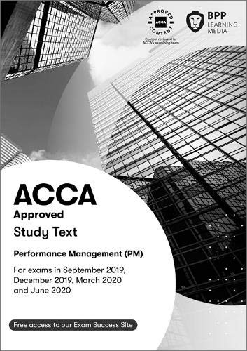 Stock image for ACCA Performance Management: Study Text for sale by GF Books, Inc.