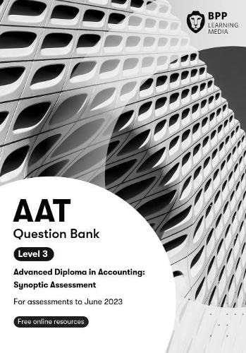 9781509742103: AAT Advanced Diploma in Accounting Level 3 Synoptic Assessment: Question Bank